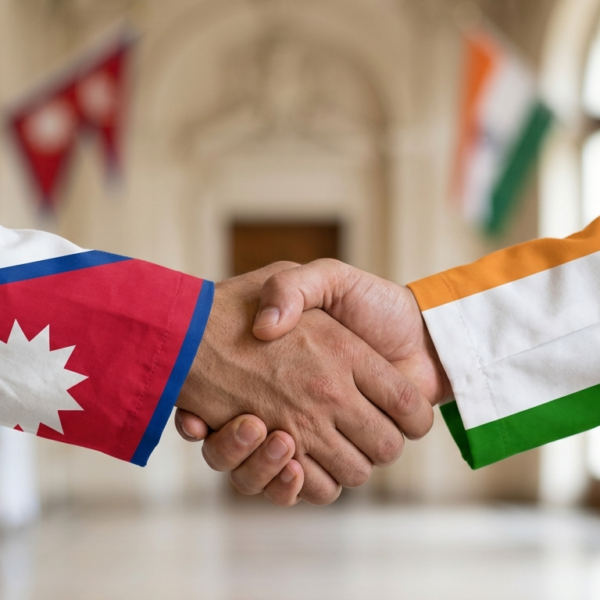सभापति लामिछानेको भारतीय प्रधानमन्त्री नरेन्द्र मोदीसँग एकल भेटवार्ता