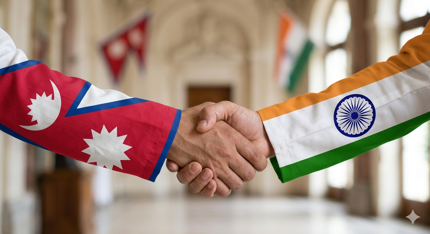 सभापति लामिछानेको भारतीय प्रधानमन्त्री नरेन्द्र मोदीसँग एकल भेटवार्ता